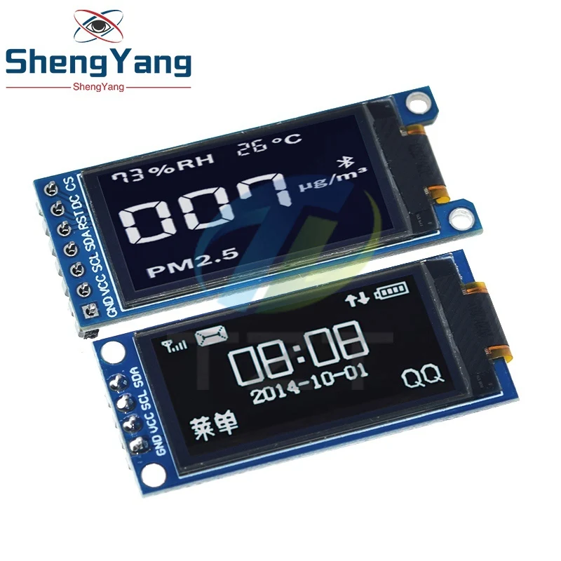 TZT 1.3 Inch OLED Display 4PIN 7PIN64×128 LCD Module SH1107 LCD 1.3 