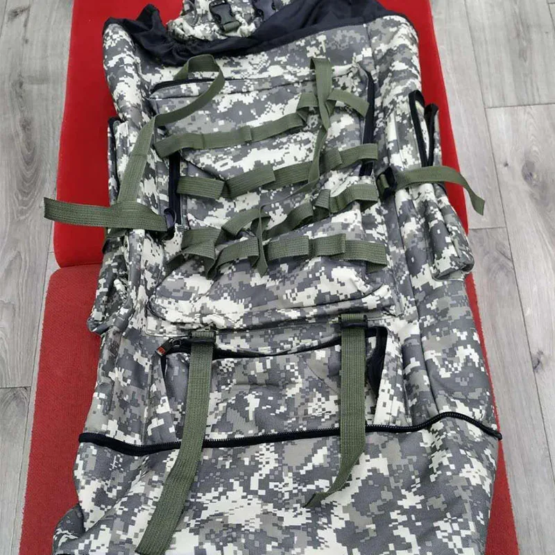 Imagem -05 - Grande Capacidade ao ar Livre Tático Mochila Escalável Militar Caminhadas Acampamento Escalada Esportes à Prova Doxford Água Oxford Bolsa de Viagem 100l