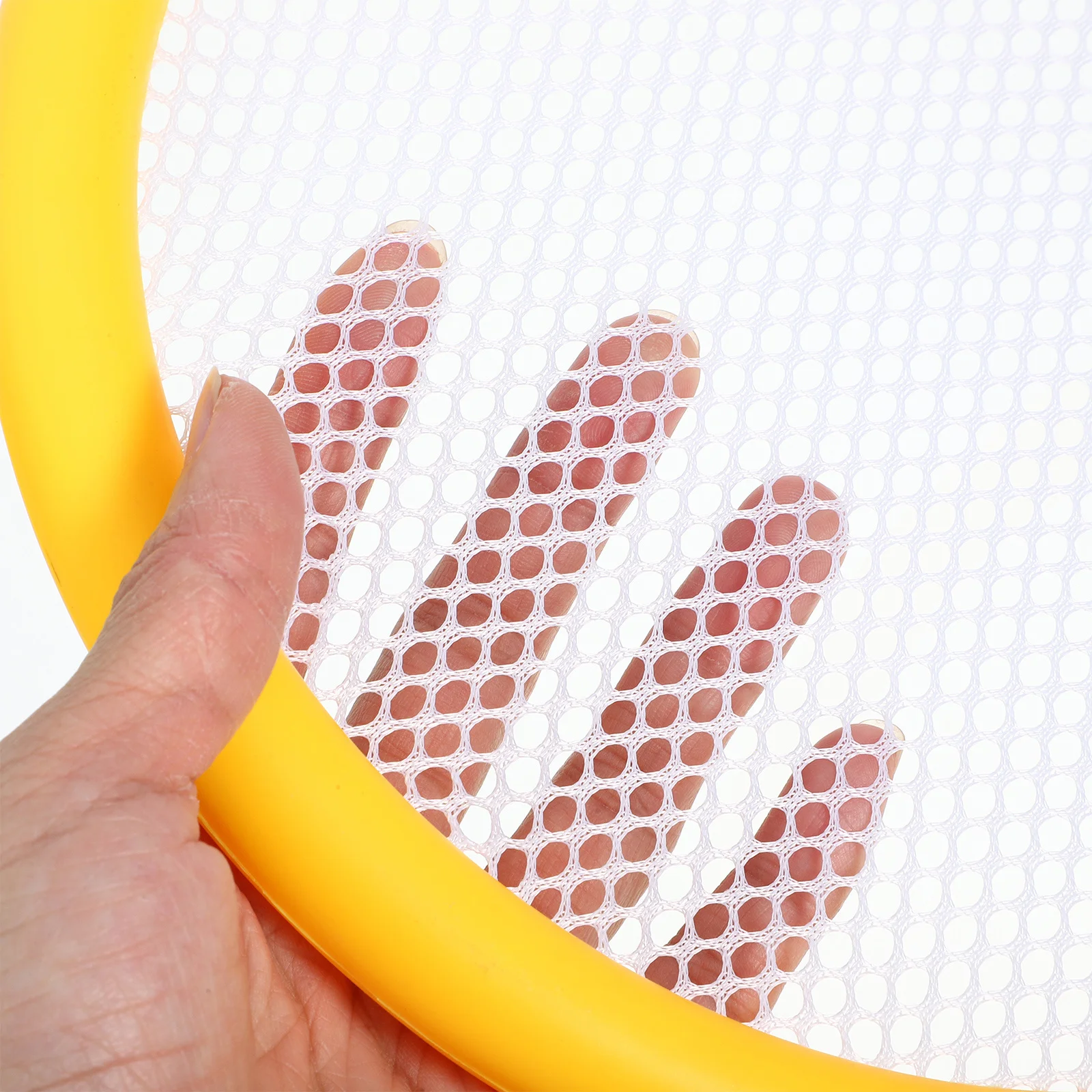 

1Pair Tennis Racket Kit Lightweight Plastic Pair with Ball Flexible Net for Easy Swing Outdoor Fun Activity