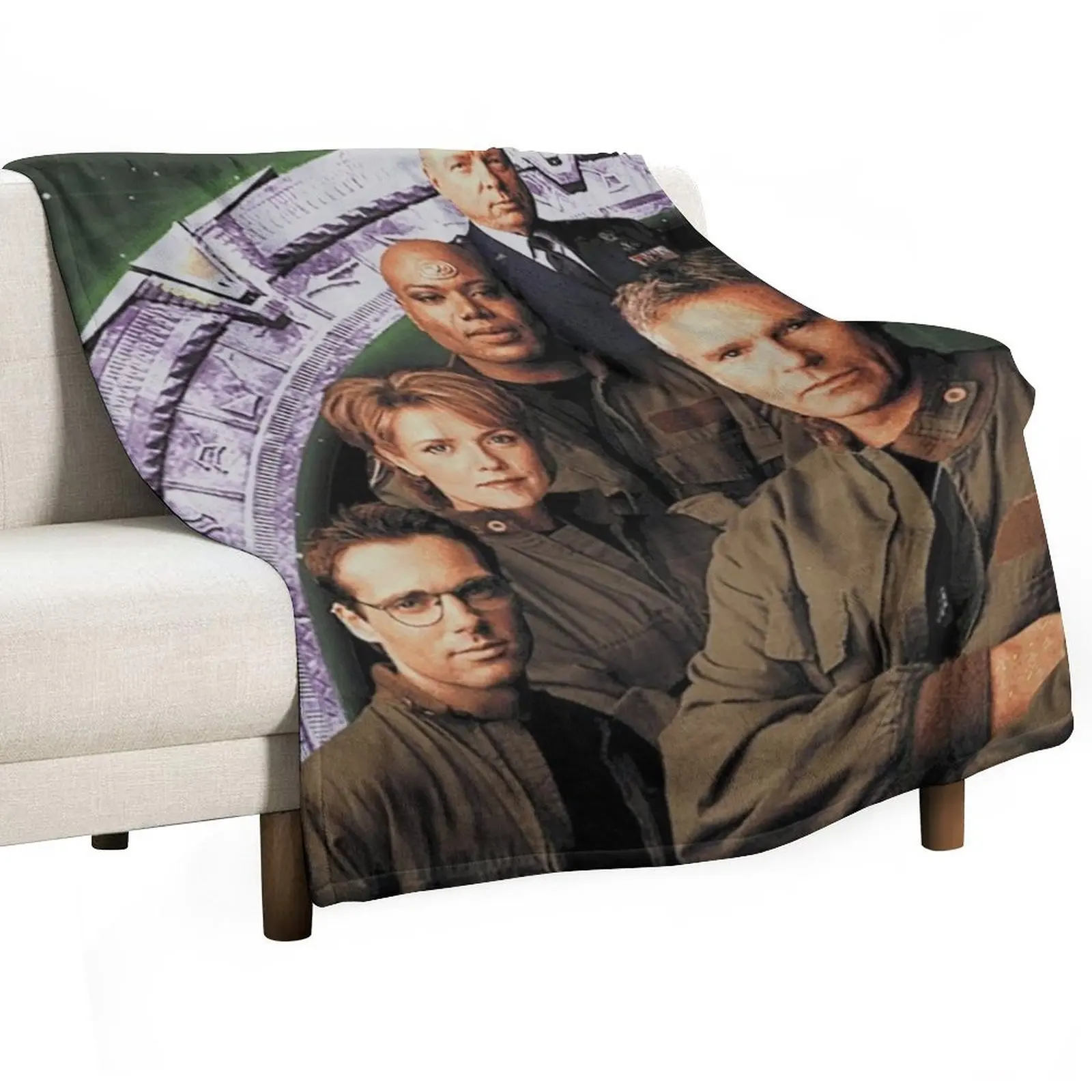 

Stargate SG1 Throw Blanket decorative Thins Polar Bed Blankets