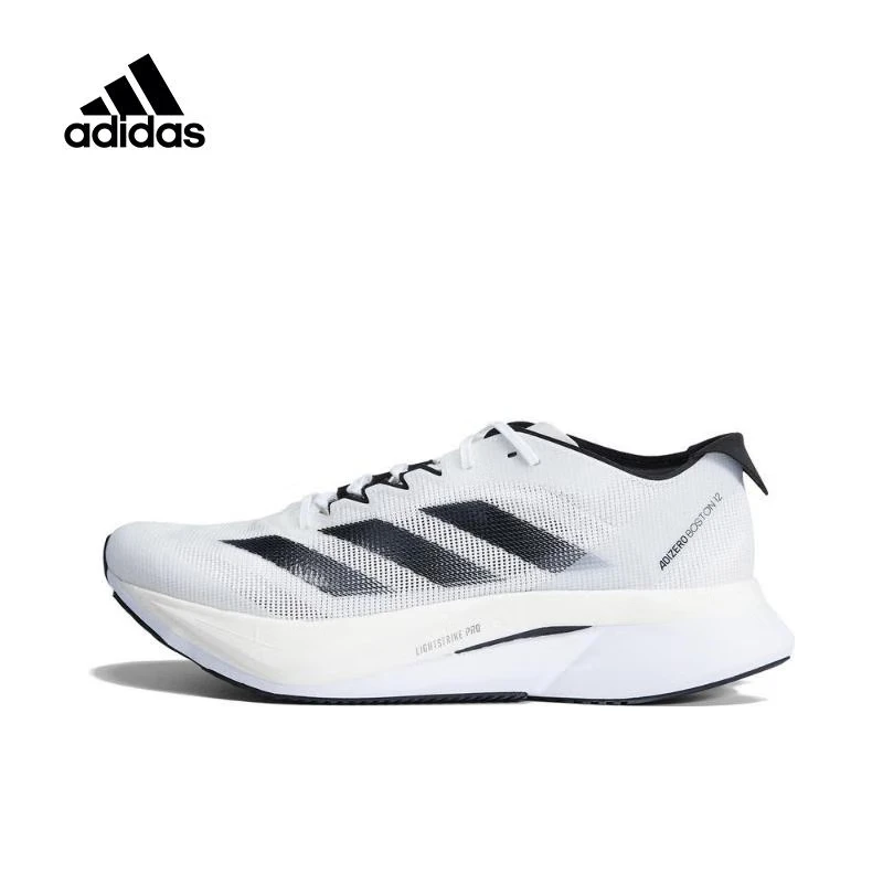 Adidas adizero boston 12 Herren Marathon Training Laufschuhe Komfort und Atmungsaktiv ität Sneaker