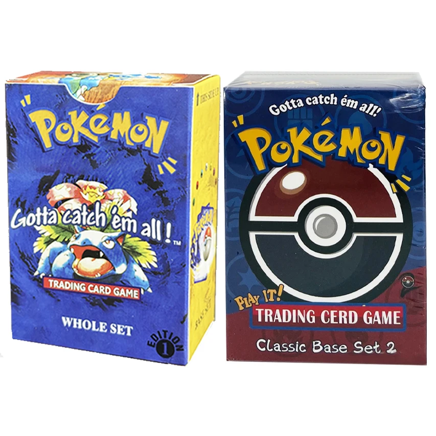 

Весь набор PKM Базовый набор102 шт./Базовый набор 2 130 шт./PTCG Коллекция игр PROXY Фольгированные карты Игровые игрушки Полный набор PTCG Высокое качество