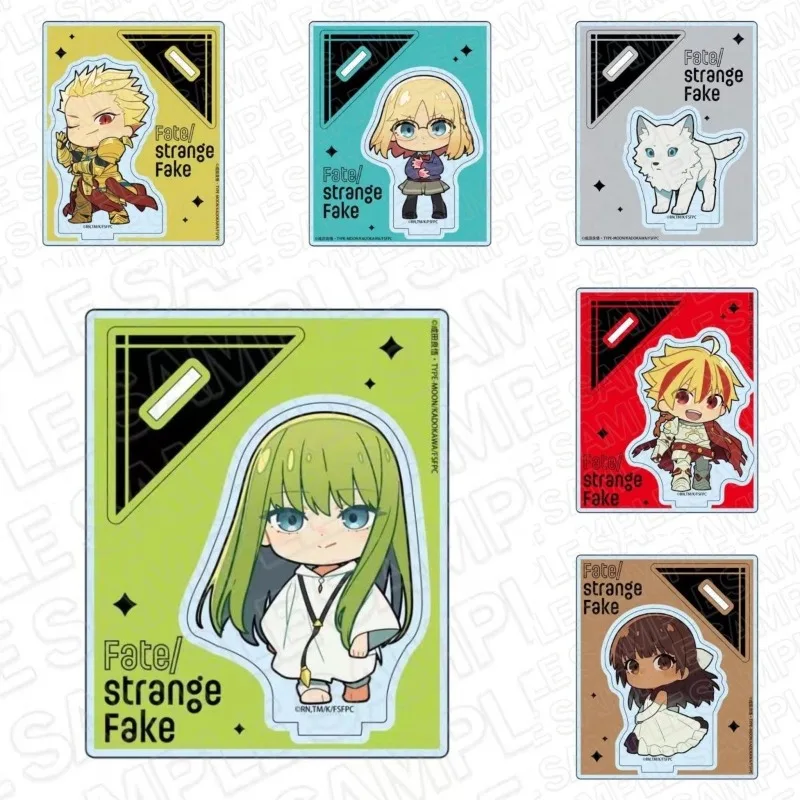 Figura de acción de acrílico de Gilgamesh y Enkidu de Fate/Strange, modelo de juguete de cosplay para mujer, regalos