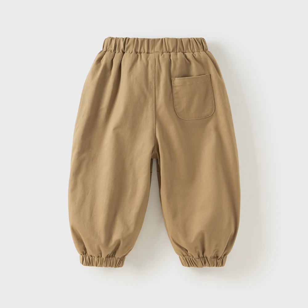 Dave Bella Kids Trousers For Boy's Soft Thickened Clothing Children's Winter Cargo Pants Aged 4 To 12 Outdoors Fashion DB4263515