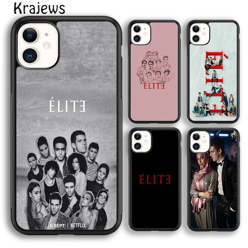 Krajews Elite Samuel Nadia Soft Phone Case Cover For iPhone 16 15 SE2020 14 6 7 8 plus 11 12 13 pro max Plus coque Fundas