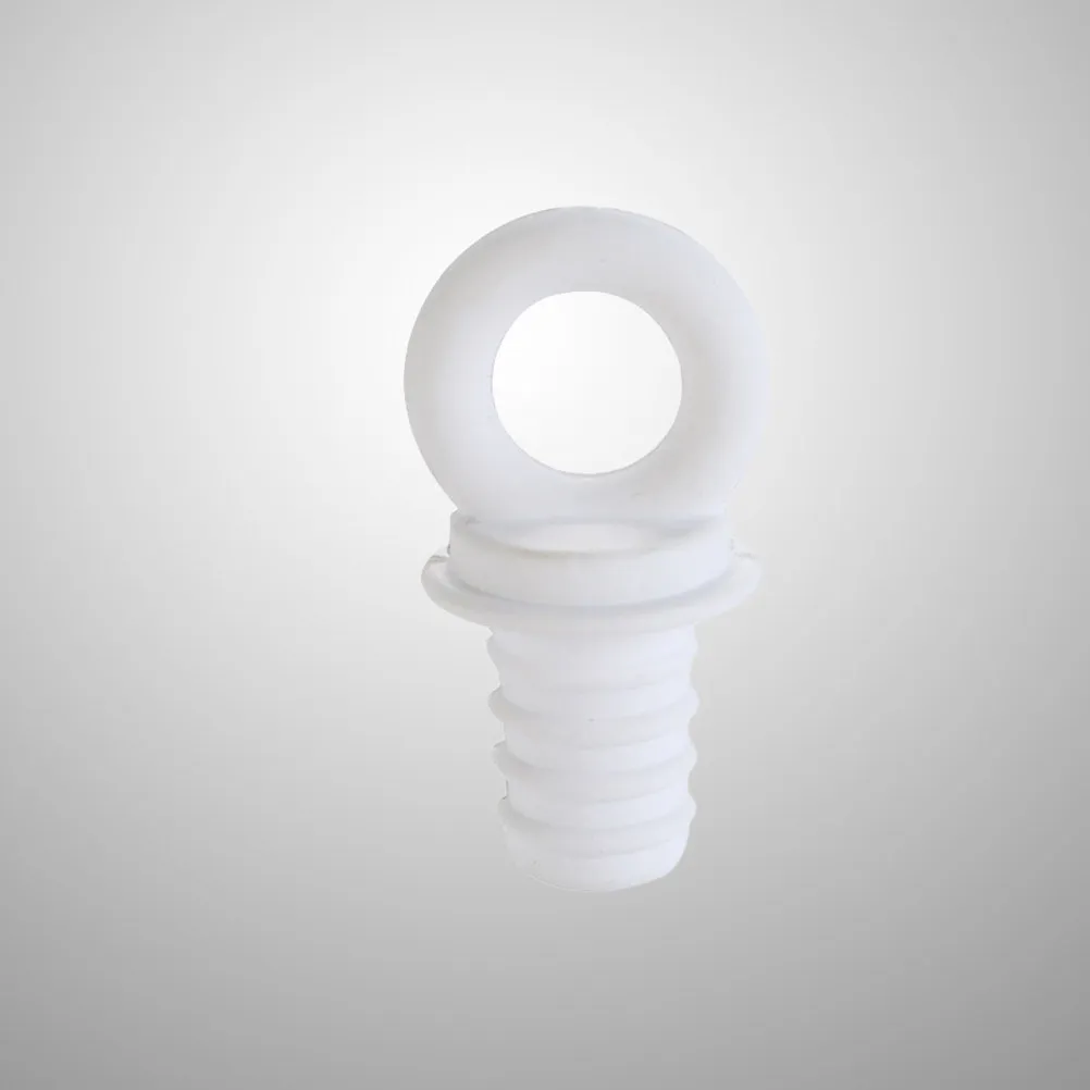 5Pcs Flexible Silicone Wine Stopper Tight Seal Bottle Saver Prevents Oxidation Maintains Flavor Easy Grip Pull Ring for Parties