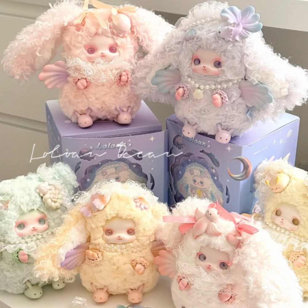 

Loloan Ocean Series Blind Box Cute Vinyl Doll Action Figure Mystery Box Anime Figures Surprise Bag Cartoon Collection Model Toy