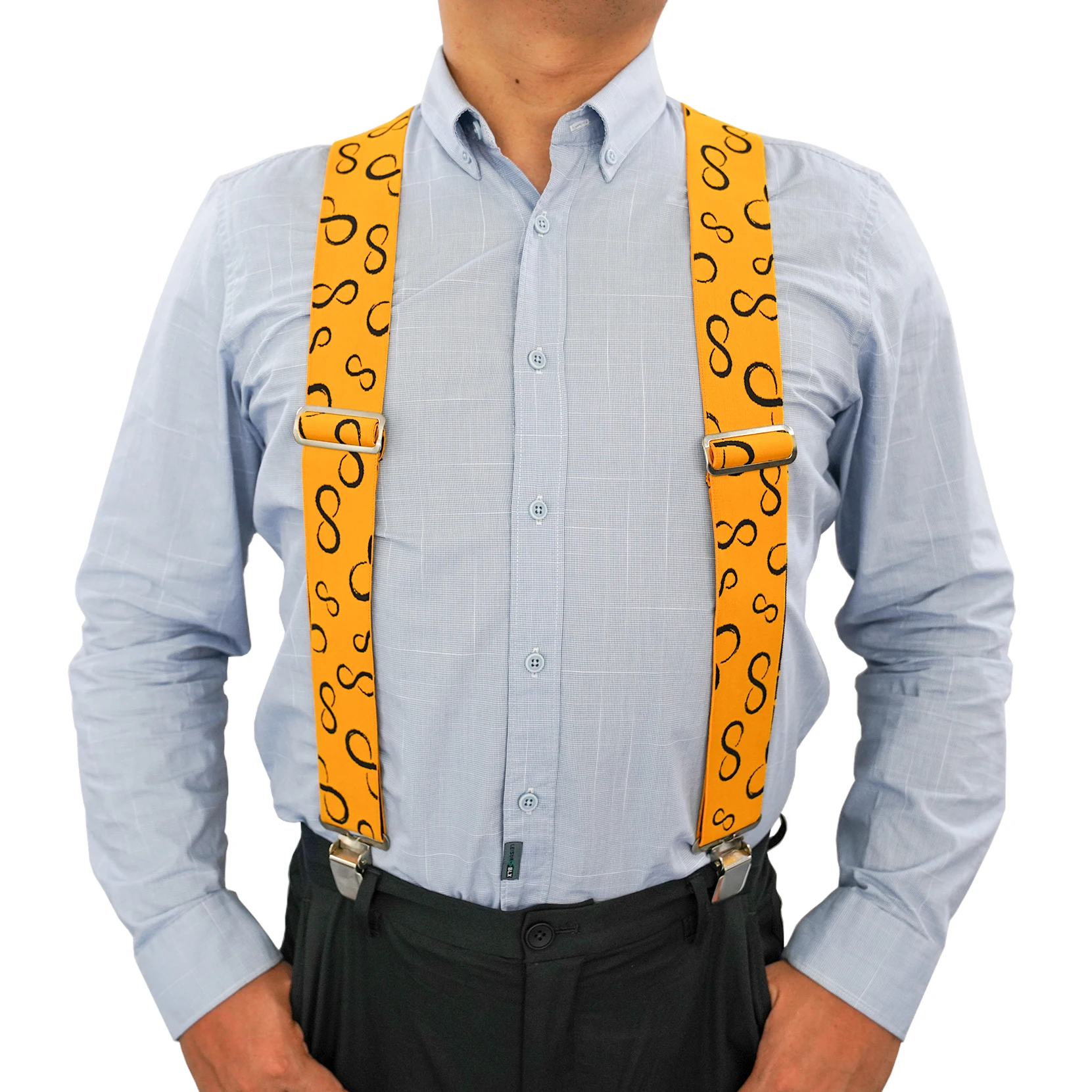 MELOTOUGH Suspensórios Masculinos Totalmente Elásticos 2 Polegadas de Largura X Voltar Suspensórios de Trabalho Pesados Suspensórios de Cinto de Ferramentas Homem Suspender