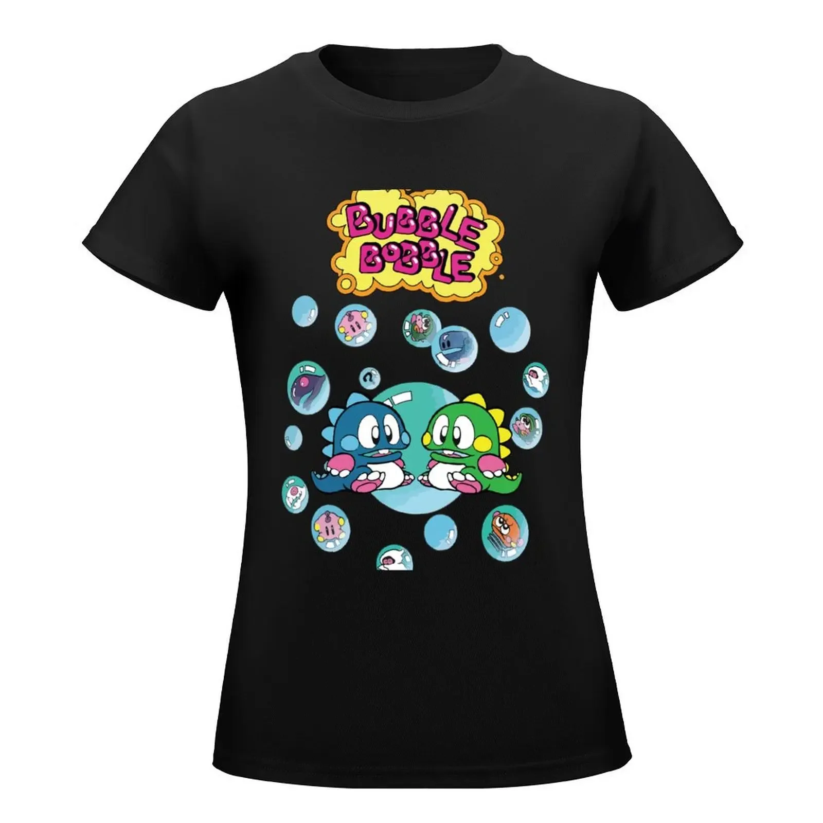 Bubble Bobble T-Shirt tees Blouse t shirt Women