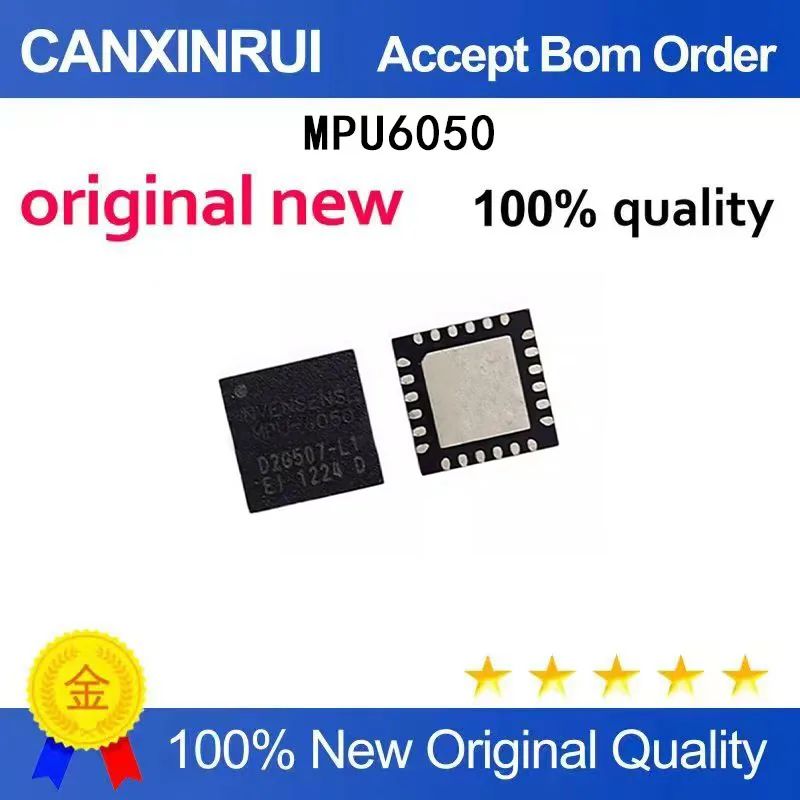 

(5 Pieces) Brand new original MPU-6050M INVENSENSE MPU-6050 MPU6050 QFN MPU6050C