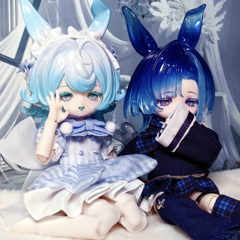 Come4free 1/12 Bjd Blind Box Bonnie Meteorological Star Language Series Kawaii Rabbit Bjd Decora  Articulated Action Figure Toys