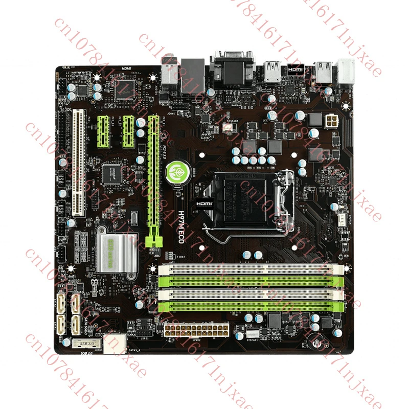FOR MSI H97M ECO Motherboard Supports 4790K DDR3 32GB 1150PIN H97 VGA+DVI+HDMI.