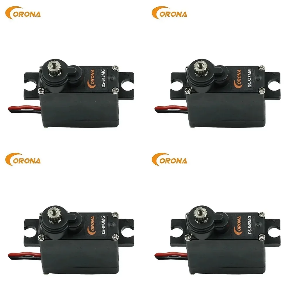 

Corona DS843MG Digital High Torque Micro Servo 4.8kg / 0.10sec / 11.5g RC Air Plane Car Boat Accessories