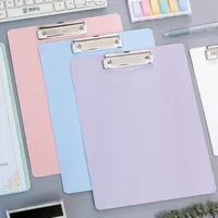 8Color Portable A4/A5/A6 Folder Board Storage Clipboard Memo Pad Clip Notebook File riting Clamps Paper Holder For Office School