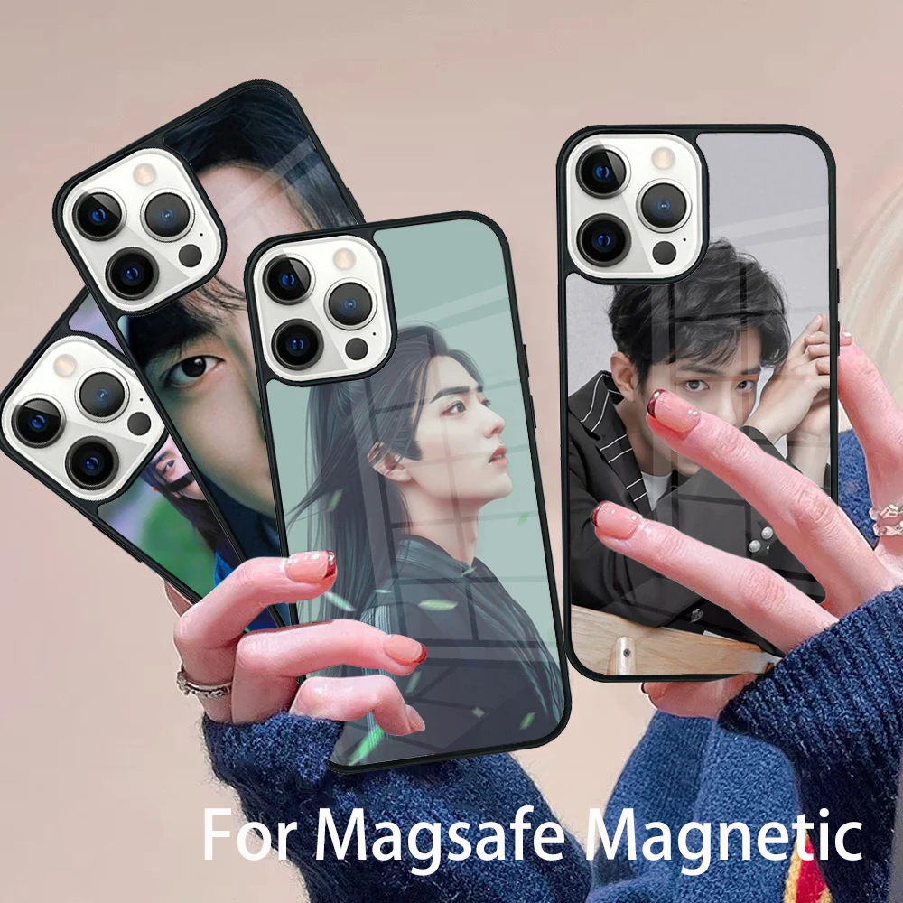 

ChenQingLing The Untamed XiaoZhan Phone Case Magesafe Magnetic Wireless Cover For IPhone 16 11 12 13 14 15 Pro Max Plus Mini