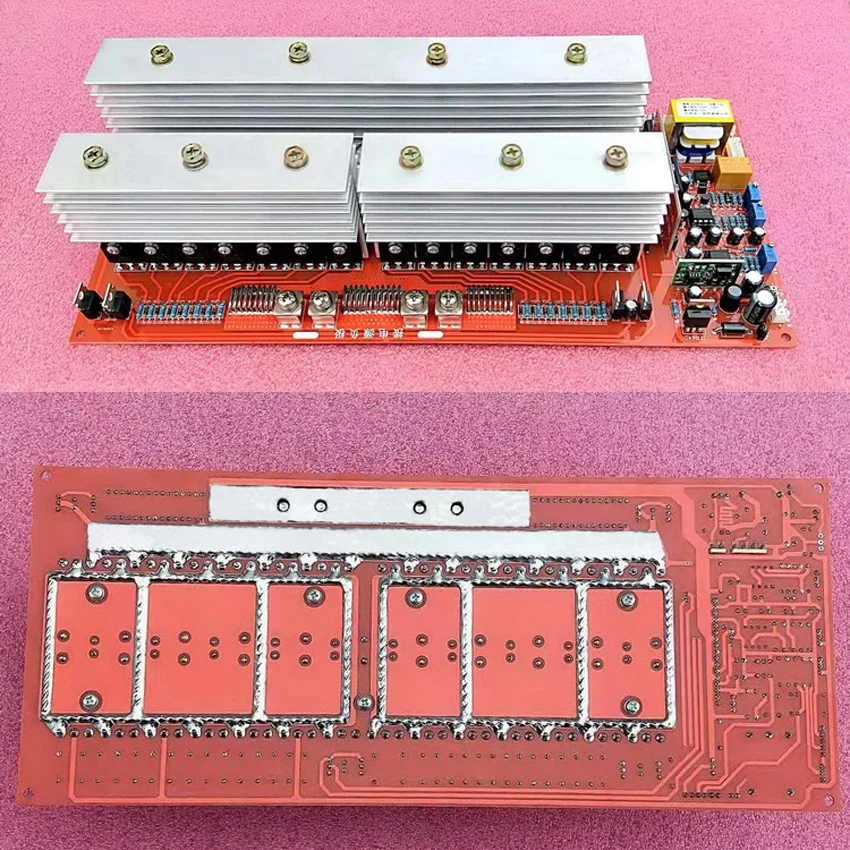 Imagem -03 - Potência Pura Onda Senoidal Inversor Board Placa-mãe 12v2600w 24v5600w 48v12000w 60v-15000 72v-17000w 96v-19000w Alta
