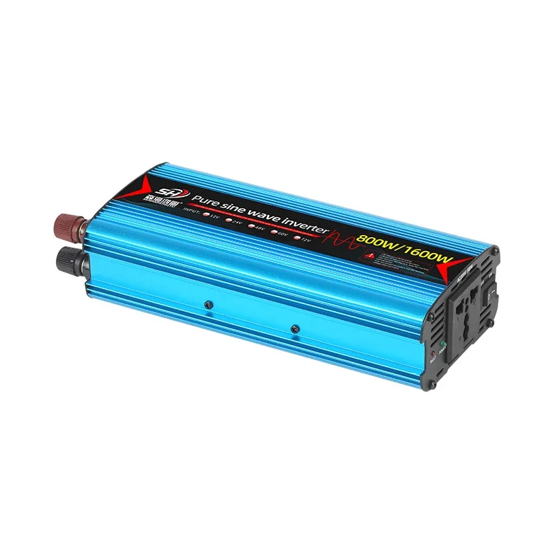 Pure Sine Wave Inverter 500w 1000w 2000w 3000w Dc To AC Automotive Power Inverter 12v 24v To 110v 220v Converter