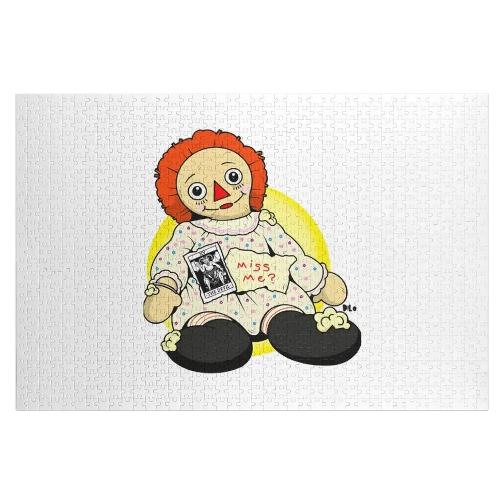 

Rare doll askes miss me Jigsaw Puzzle Personalized Name Wooden Jigsaws For Adults Puzzle