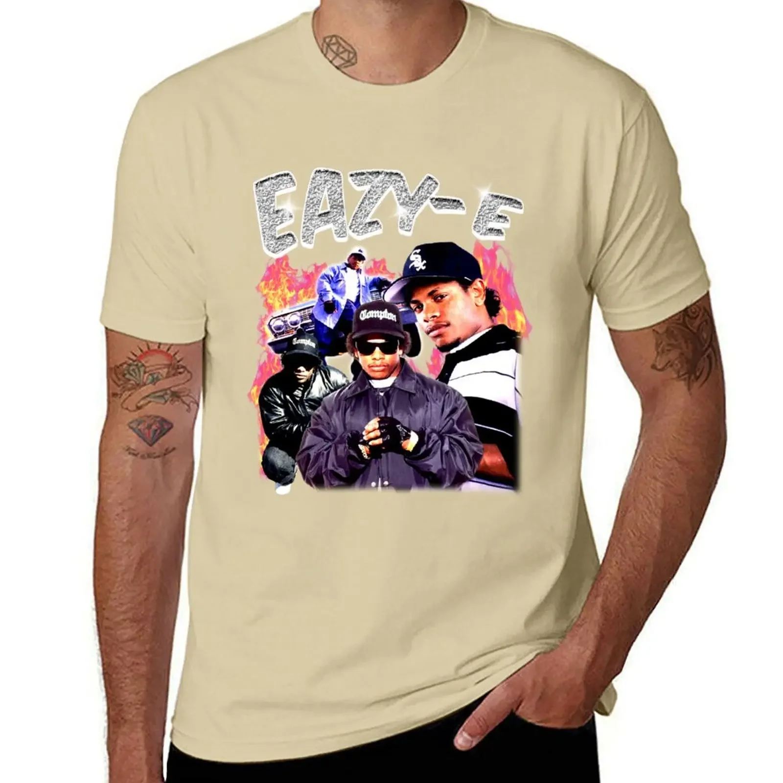 

2025 new model Eazy E VintageT-Shirt plus size tops graphic shirts vintage anime shirt men graphic t shirts