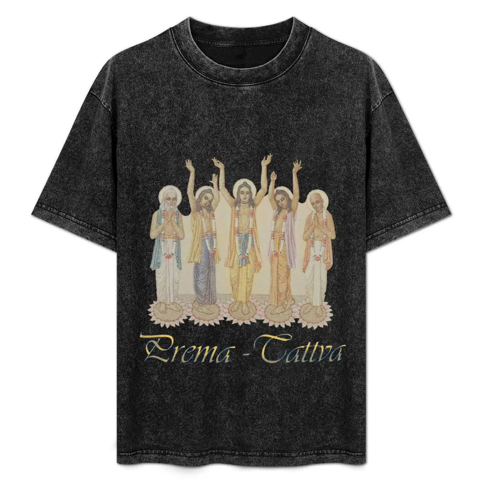 

Prema (panca) tattva T-Shirt Basic Short Sleeve Cotton Blend T-Shirt