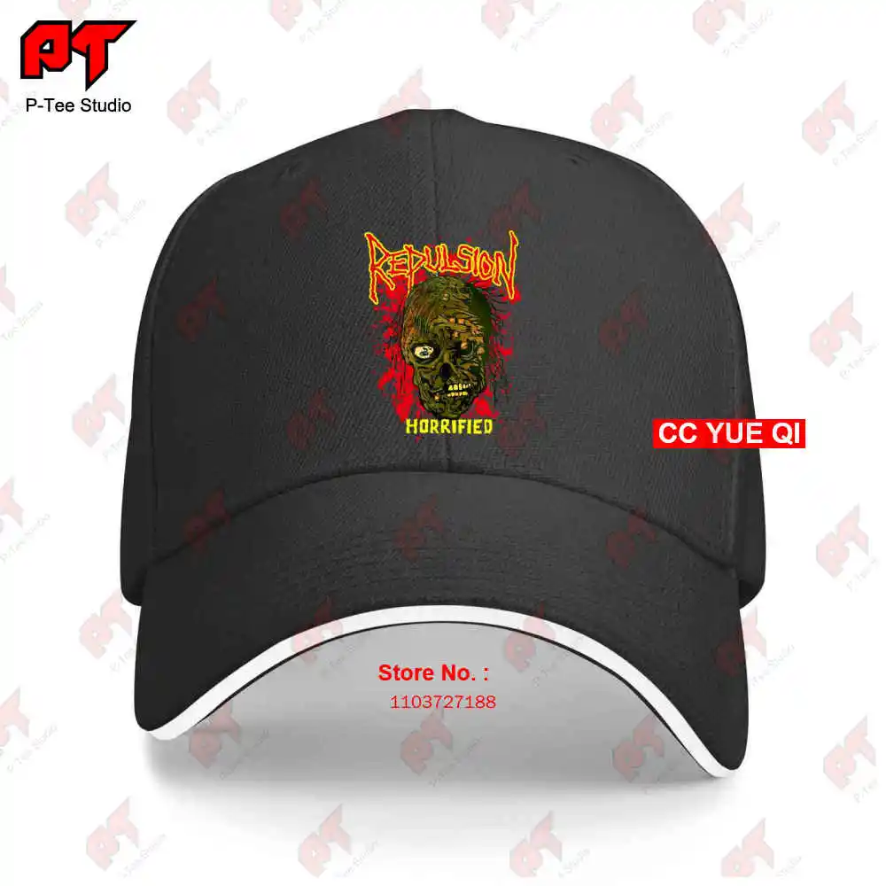 Repulsion Horrified Death Metal Grindcore Carcass Napalm Baseball Caps Truck Cap 0VKJ