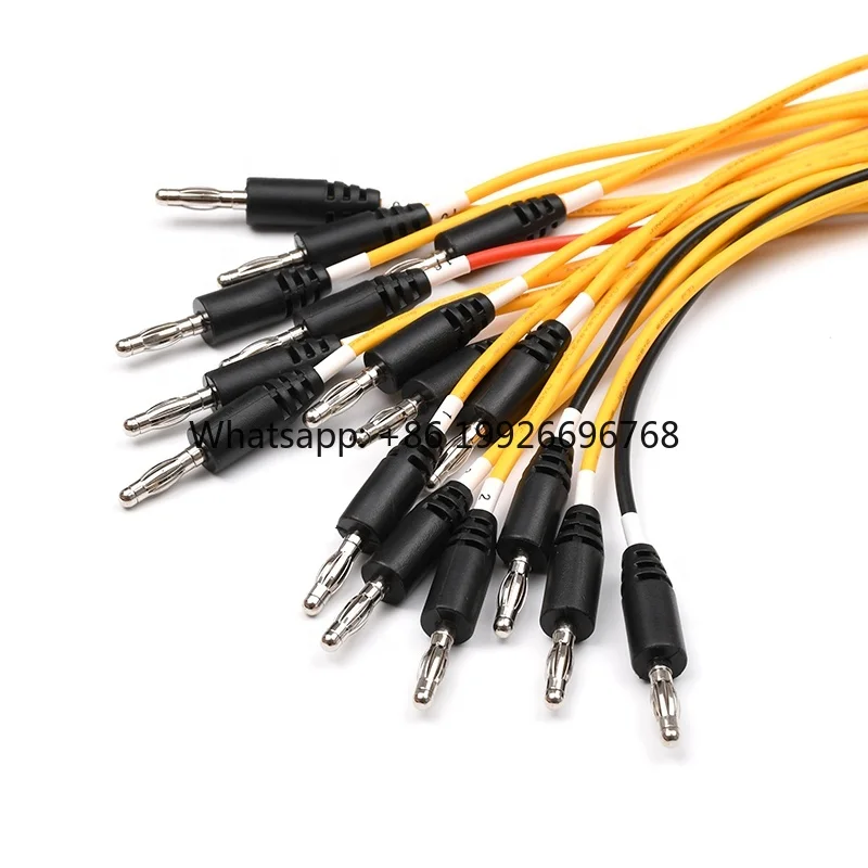 OEM ODM Manufacturer 16Pin OBD2 to Banana Connector Diagnostic Adapter Cable