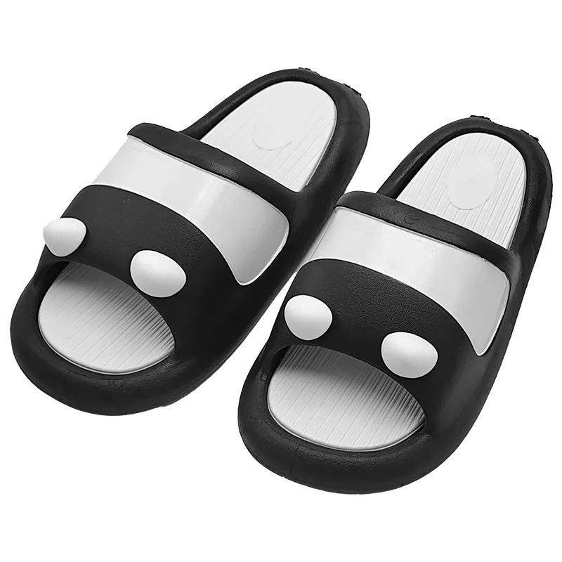 Pantofole con cuscino in eva panda da uomo e da donna scivoli estivi bagno interno ed esterno anti-odore antiscivolo sandali simpatici cartoni animati