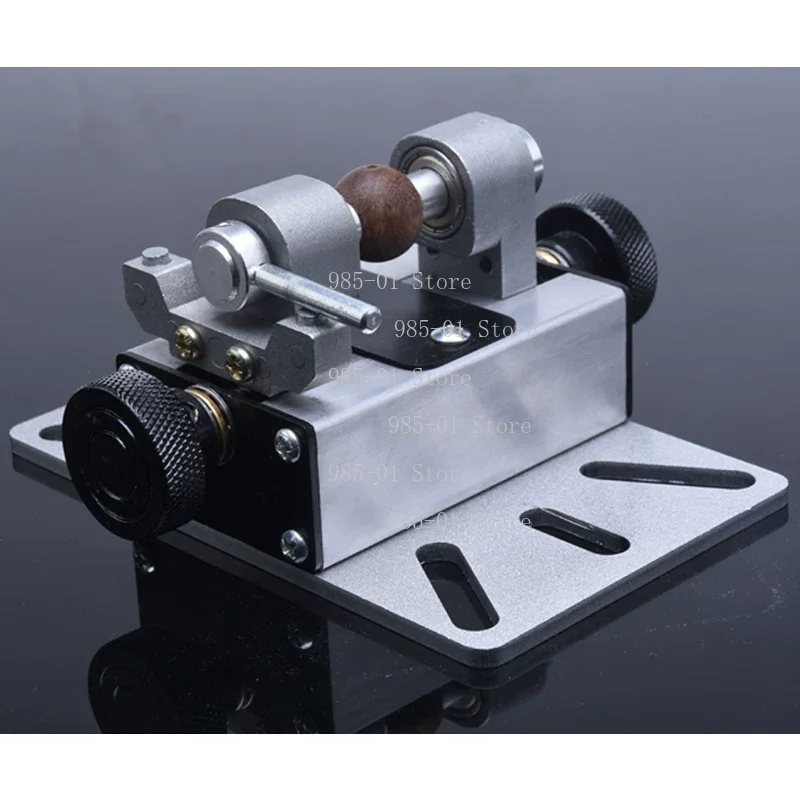 Multifunctional bench drill base for jade and pearl drilling, bead hole holder and pendant support for beeswax ball processin