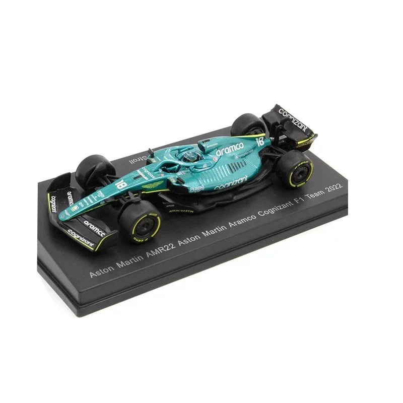 SPARK-Modèle de voiture F1 Grand Masters 1/64 et 23 Hamilton Alonso en résine moulé sous pression, pièce d'affichage de collection pour enfants, cadeau pour enfants, 2022