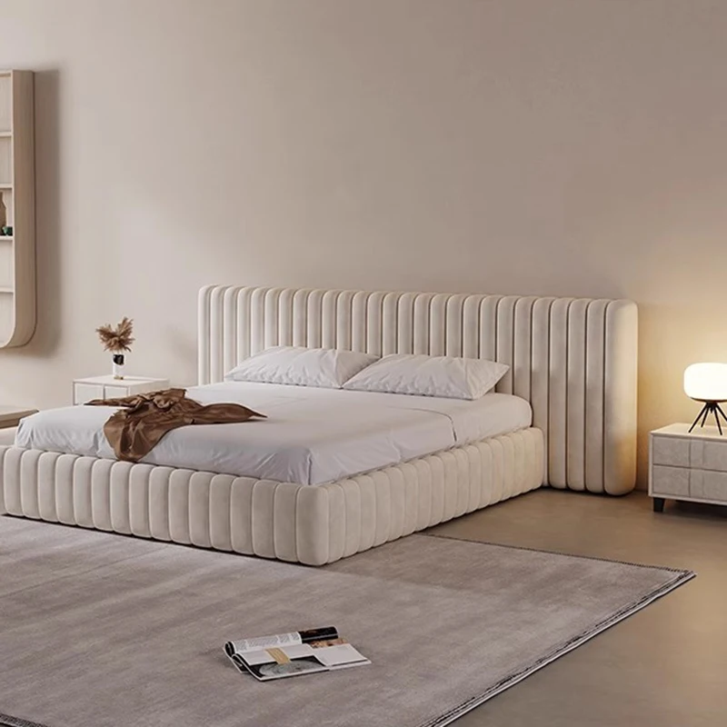 

Headboards Modern Bed Sofa Human Dog Floor Girls Full Massage Bed Double Luxury Sleeping Princess Cama Solteiro Trendy Furniture