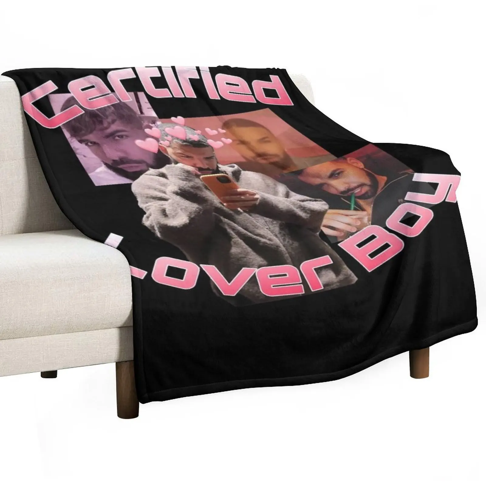 

Certified Lover Boy BBL Drake Throw Blanket christmas gifts Soft Sofas Furrys Blankets