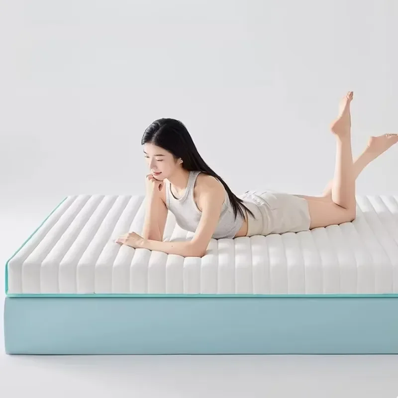 Foldable Latex Memory Foam Mattress Topper 120x200 150x200 180x200 200x220cm Comfortable Sponge Bed Mat for Bedroom Furniture