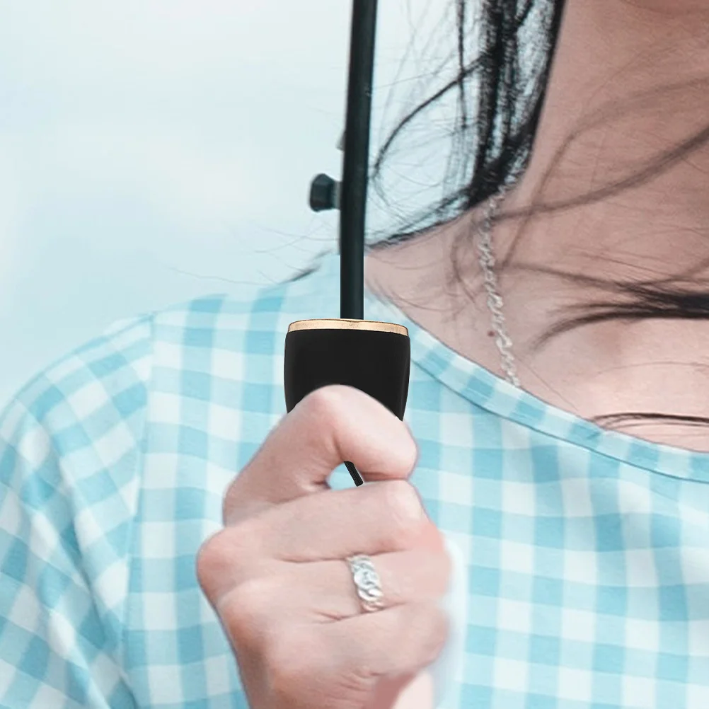 

4Pcs Plastic Umbrella Handle Replacement Grip Ergonomic Design Wear Resistant Compact Folding Umbrella Grip Support