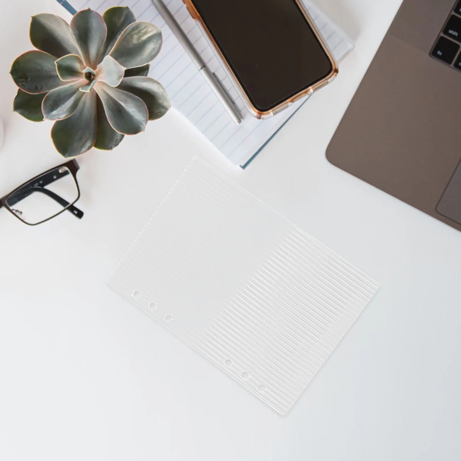 Acrylic Binder Cover A5 6- Notebook Protector For Diy Planner Journal Transparent Sleeve Budget Organizer Case