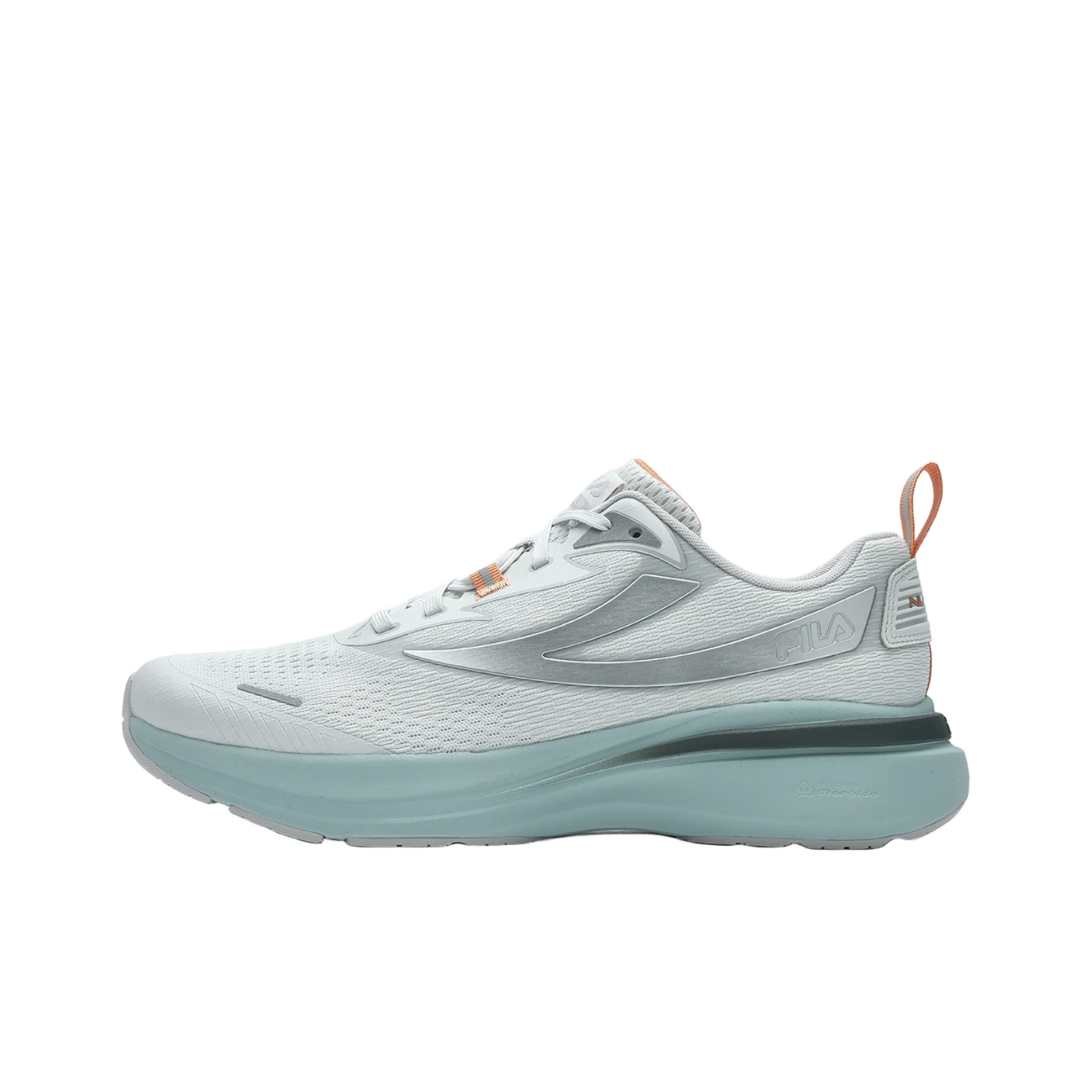 FILA NUVOLE Fabric Low top Casual Running Shoes Men's Fading Blue A12M421116FBC