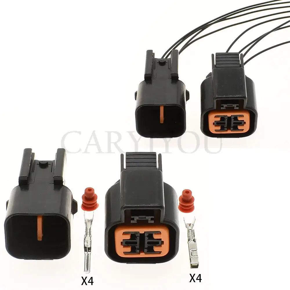 1 Set 4 Pin PB621-04020 PB625-04027 Male Female Auto Connector Electric Socket Automotive Sensor Plug For Hyundai Kia