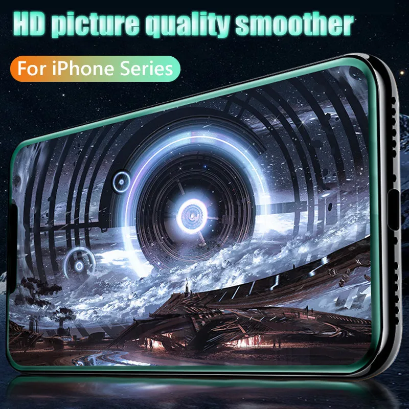 3Pcs Luminous Tempered Glass For Samsung Galaxy A51 A50 A70 A71 A30 A20 A10 Glowing Screen Protector For Samsung A52 A72 Glass