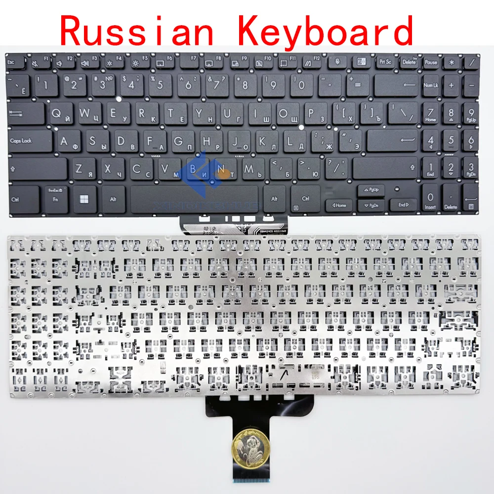

Клавиатура для ноутбука с раскладкой XIN-Russian-US для ASUS ExpertBook B1-B1500 P1550 BW450 Pro15 PX555 PX555C