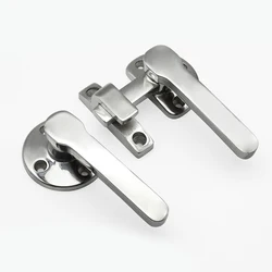 FASOUCOTH Door Handle Stainless Steel Soundproof Air Conditioning New Energy Rotating Sealed Handle Lock Both Inside And Outside