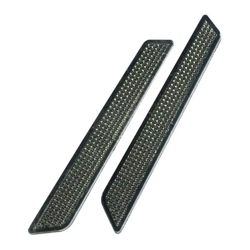 Motorcycle Saddlebag Lock Cover Reflectors Luggage Reflectors Saddle Bag Side Reflectors For Touring 2014-2020-ABQF