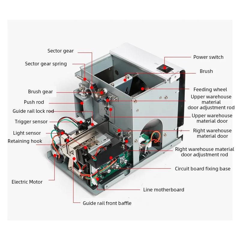 220V Fully Automatic Screw Arrangement Machine M1-M5 Screw Feeder Machine Screw Arrangement Hand-held Feeding Machine