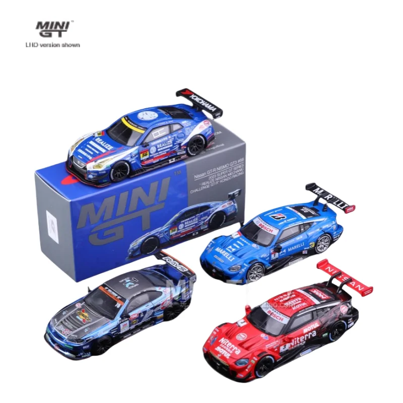 

1:64 # 764 849 Nissan Z GT500 S15 die-cast miniature alloy car model, boy's room decoration, adult collectible display item.