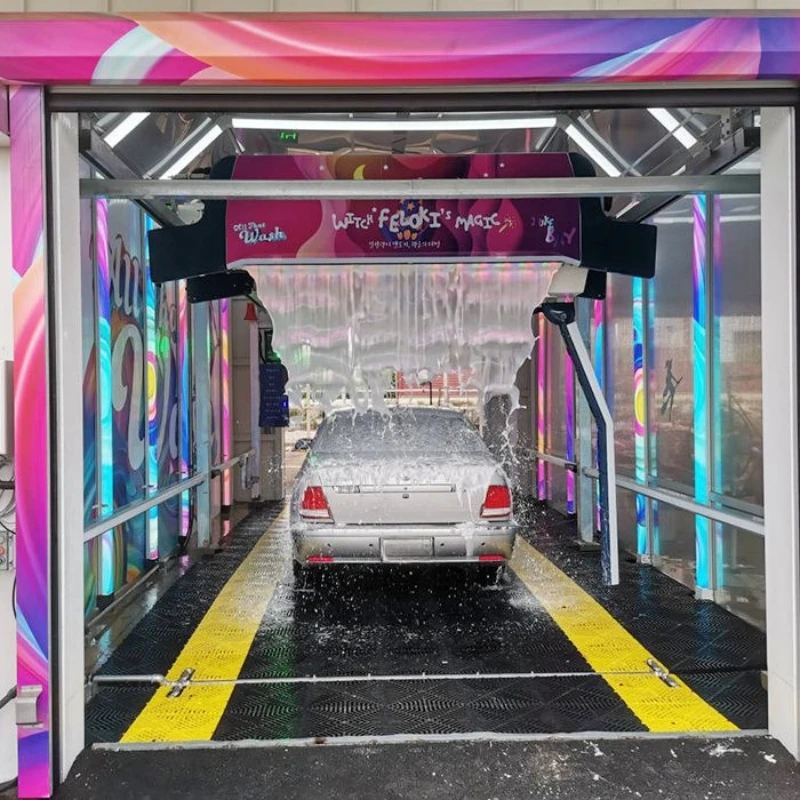 Customized Payment System For Quick Cleaning Car Washing Machine 24-hour Fully Automatic Unmanned Car Wash Machine