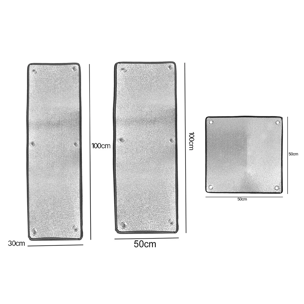 Reflective Sunshade Aluminum Foil Film Balcony Privacy Film Double-Sided Reflective Enhances Privacy Heat Insulation