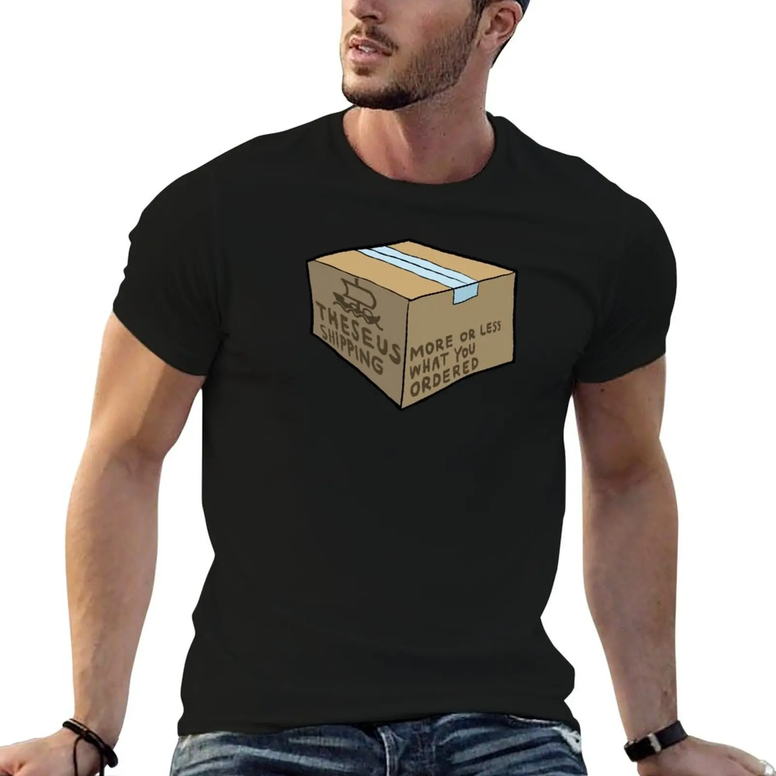 

Theseus Shipping T-Shirt funny t shirts man cotton t shirts man 100% T-Shirt