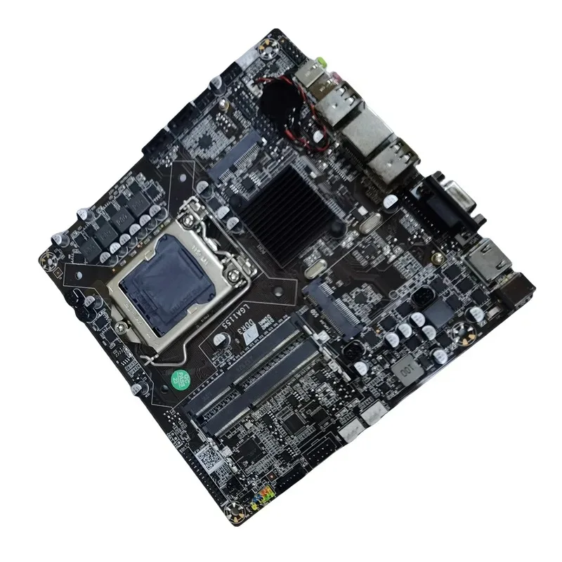 Nueva Placa Base H61 Mini ITX (17*17cm) - Socket LGA 1155, Memoria DDR3, Apta para Computadoras Todo en Uno y de Control Industrial