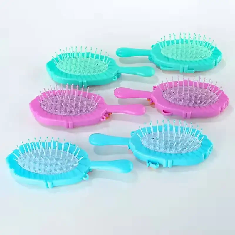 Disney princess hair comb cartoon animation character air cushion massage comb hairdressing tools children girl birthday gift