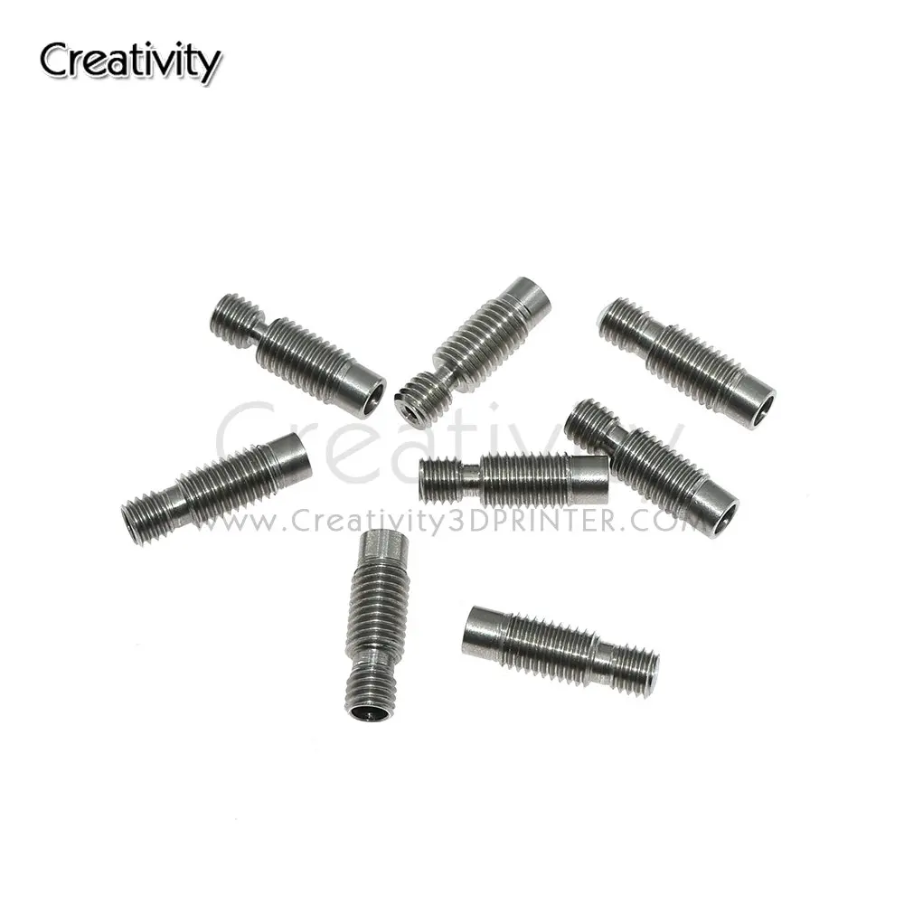 

Терморазрыв горловины V6 Bowden/Android PTFE Hotend, J-head M7 * M6 * 22 мм для нити 1,75/3 мм, отверстие 4,1 мм, нержавеющая сталь для 3D-принтера