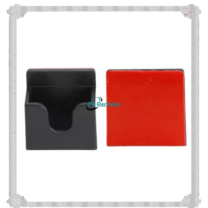 24-Hour Delivery Universal Wall Mount Car Radio Holder Microphone Hanger Handheld Radio Holder Adhesive Back Mount