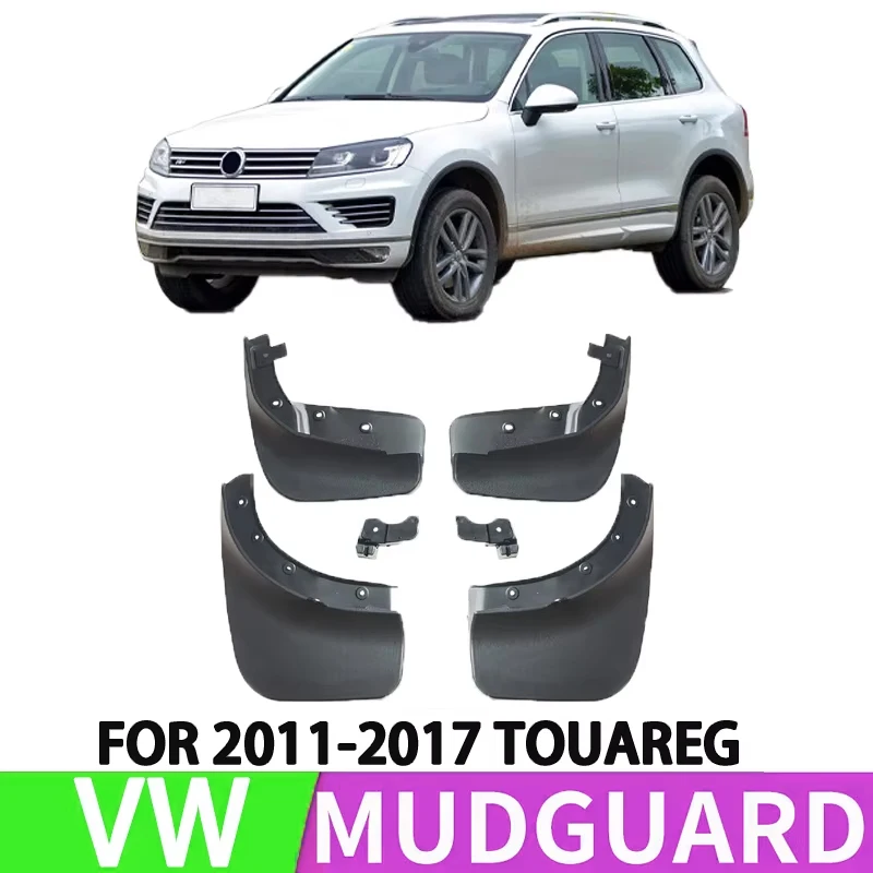 Suitable for 2011-2017 Volkswagen TOUAREG Car Front and Rear Wheel Special Fender Splash Retort